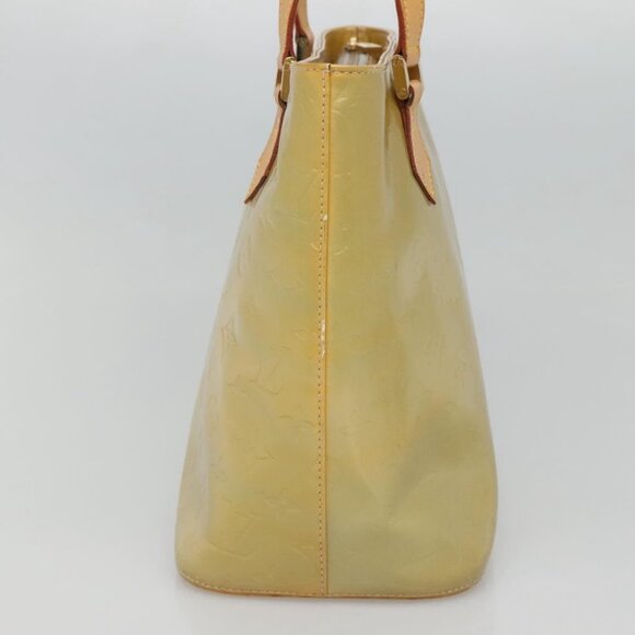 LOUIS VUITTON Monogram Vernis Houston Hand Bag Gris M91053 LV Auth hk2532 - Picture 4 of 16